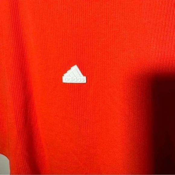 Adidas red ribbed bodysuit  XL - Picture 5 of 7